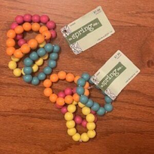 Hobby Lobby Faux Wood Bead Napkin Rings